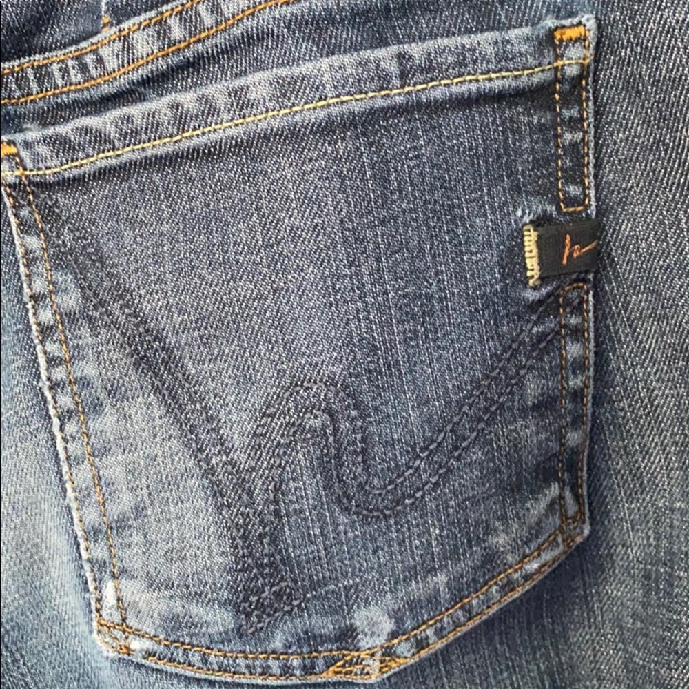 CITIZENS OF HUMANITY Ava Low Rise Strt Leg Jeans Orig Sz 31, altered smaller - Picture 6 of 15